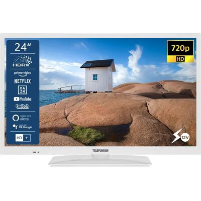 Telefunken XH24SN550MV-W 24" Smart TV - HD-ready, DVB-T2 Telefunken XH24SN550MV-W 24" Smart TV - HD-ready, DVB-T2