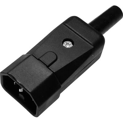 Kaiser 749/sw 3-poliger Stecker - Rechter Winkel Kaiser 749/sw 3-poliger Stecker - Rechter Winkel