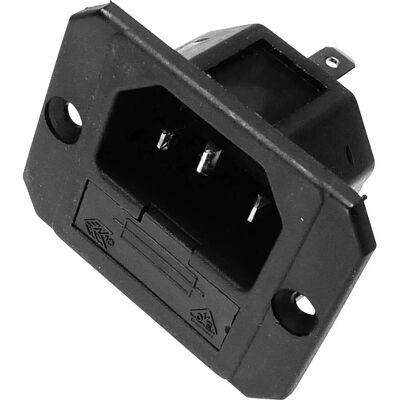 Connecteur IEC vertical Kaiser 750/sw - Appareil froid, 2P+PE - Publicité Connecteur IEC vertical Kaiser 750/sw - Appareil froid, 2P+PE - Publicité