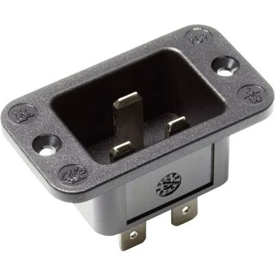 Kaiser 767/63/sw/C Złącze IEC Wtyczka pionowa 2+PE - Połączenia Kaiser 767/63/sw/C Złącze IEC Wtyczka pionowa 2+PE - Połączenia