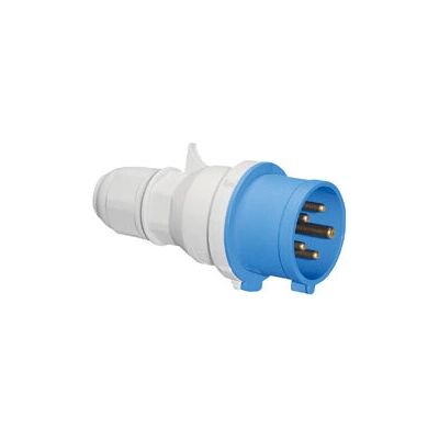 Bals Elektrotechnik 2135 blauer 5-poliger Stecker 230V IP44 Bals Elektrotechnik 2135 blauer 5-poliger Stecker 230V IP44