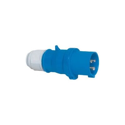 Bals 2138 Stecker - 32A, Blau, 3-polig Bals 2138 Stecker - 32A, Blau, 3-polig