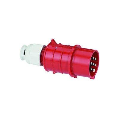Bals 210067 Elektrisk Stikprop Grå, Rød 6P+PE - Electrical Power Plug Bals 210067 Elektrisk Stikprop Grå, Rød 6P+PE - Electrical Power Plug