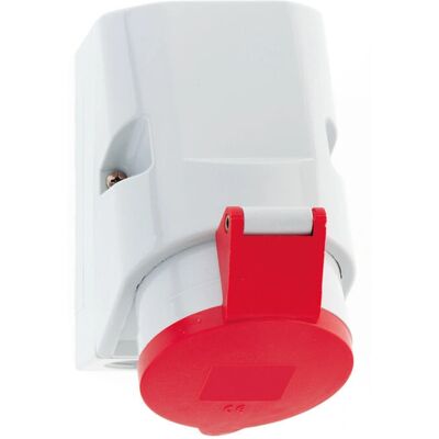 Bals Elektrotechnik 11909 Rote Wandsteckdose - Steckdose Bals Elektrotechnik 11909 Rote Wandsteckdose - Steckdose
