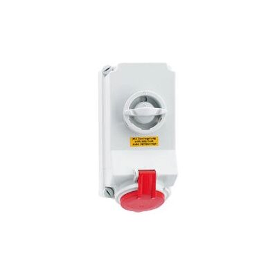 Bals Elektrotechnik BALS 16039 Prise électrique - 5P 16A, IP44, Rouge Bals Elektrotechnik BALS 16039 Prise électrique - 5P 16A, IP44, Rouge