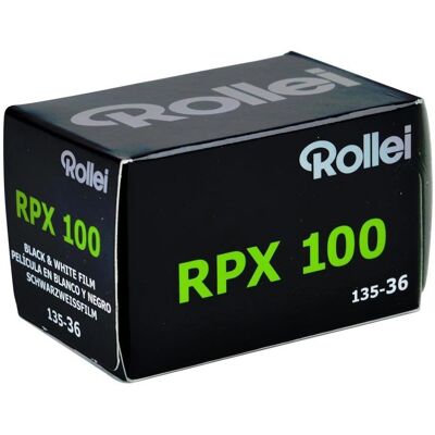 Rollei RPX 100 Schwarzweißfilm - 35mm, 36 Aufnahmen Rollei RPX 100 Schwarzweißfilm - 35mm, 36 Aufnahmen