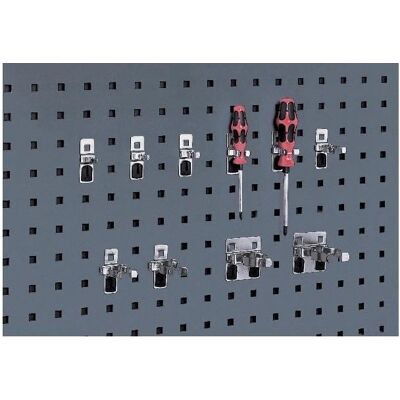 Bott Modell 14013055 Werkzeugklemme - Flexibel Stahl, Packung 5 Bott Modell 14013055 Werkzeugklemme - Flexibel Stahl, Packung 5