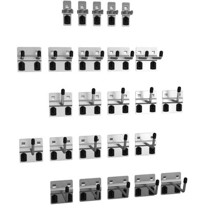 BOTT GMBH & CO KG Portautensili range 25-tlg.verz.f.loper plates 15hak./5doppelh./5clambonne - Werkzeugorganisationsset BOTT GMBH & CO KG Portautensili range 25-tlg.verz.f.loper plates 15hak./5doppelh./5clambonne - Werkzeugorganisationsset