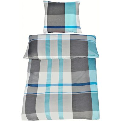 MODERNE HAUSFRAU Tuerkis Baumwoll-Bettwäsche - Bettwäsche MODERNE HAUSFRAU Tuerkis Baumwoll-Bettwäsche - Bettwäsche