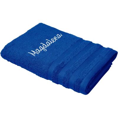 Optisplash Blau Personalisierte Baumwolltuch - Handtuch Optisplash Blau Personalisierte Baumwolltuch - Handtuch