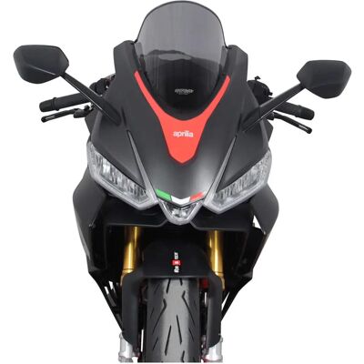 Pare-brise Aprilia RS 660 - MRA Racing Gris Fumé - Unisexe - Publicité Pare-brise Aprilia RS 660 - MRA Racing Gris Fumé - Unisexe - Publicité