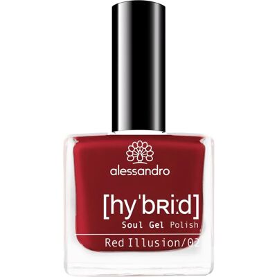 Alessandro Hybrid Soul Gel Polish - Röd - 123 - Långvarig Alessandro Hybrid Soul Gel Polish - Röd - 123 - Långvarig
