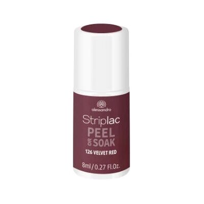 Alessandro Striplac Velvet Red Lakier do paznokci - Vegan, 8ml Alessandro Striplac Velvet Red Lakier do paznokci - Vegan, 8ml