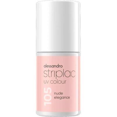 alessandro Striplac UV Vernis Nude Elegance - Longue tenue, Végétalien, Facile à appliquer - Publicité alessandro Striplac UV Vernis Nude Elegance - Longue tenue, Végétalien, Facile à appliquer - Publicité