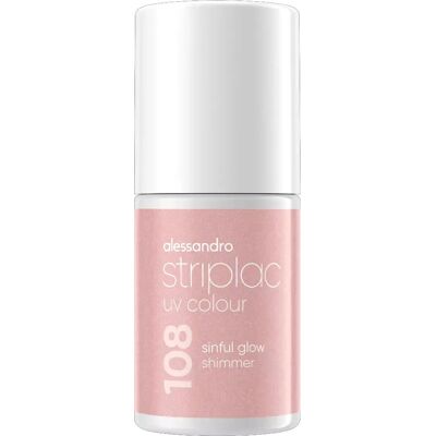 alessandro Striplac - Sinful Glow Schimmer - Nagellack UV - Deckend und kratzfest bis 15 Tage - Leichte Anwendung - Weiche Beschichtungstechnologie - Veganes - Taupe - 6,5 ml alessandro Striplac - Sinful Glow Schimmer - Nagellack UV - Deckend und kratzfest bis 15 Tage - Leichte Anwendung - Weiche Beschichtungstechnologie - Veganes - Taupe - 6,5 ml