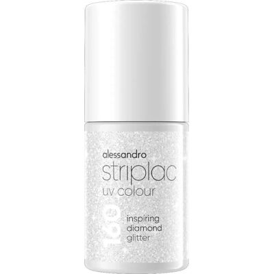 alessandro Striplac UV Inspiring Diamond Argent - Vernis à ongles alessandro Striplac UV Inspiring Diamond Argent - Vernis à ongles