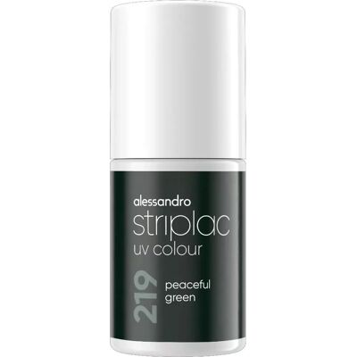 alessandro Peaceful Green UV Gel Vernis - Végétalien, Longue Durée, Résistant aux Rayures alessandro Peaceful Green UV Gel Vernis - Végétalien, Longue Durée, Résistant aux Rayures