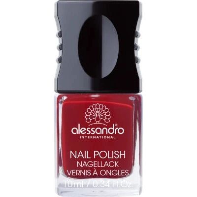 Alessandro Lak na nehty Velvet Red - Dlouhotrvající, Rychleschnoucí, UV-absorber Alessandro Lak na nehty Velvet Red - Dlouhotrvající, Rychleschnoucí, UV-absorber