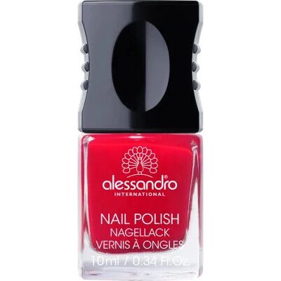 Alessandro Modèle 27 Secret Red Vernis à ongles - Longue tenue, Séchage rapide, Brillance élevée Alessandro Modèle 27 Secret Red Vernis à ongles - Longue tenue, Séchage rapide, Brillance élevée