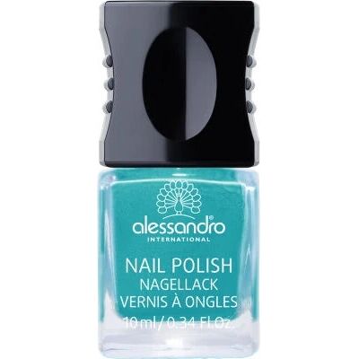 Alessandro 916 Ocean Blue Nagellack - Langanhaltend, Schnell Trocknend, Hochglänzend Alessandro 916 Ocean Blue Nagellack - Langanhaltend, Schnell Trocknend, Hochglänzend