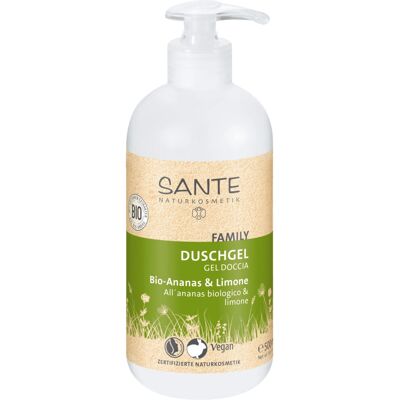 Sante Naturkosmetik - Pineapple & Lime - Organic - Shower Gel - Publicité Sante Naturkosmetik - Pineapple & Lime - Organic - Shower Gel - Publicité