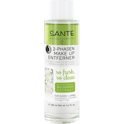 Sante Naturkosmetik - 43228 - 100 ml - Pour les yeux - Eye makeup remover - Publicité Sante Naturkosmetik - 43228 - 100 ml - Pour les yeux - Eye makeup remover - Publicité