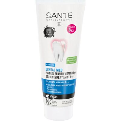 Sante Naturkosmetik Gel dental Vitamina B12 - 75 ml Sante Naturkosmetik Gel dental Vitamina B12 - 75 ml