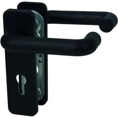 ALPERTEC Nylon – Fire Door Handle – Square, 9mm, 72mm, Black - Fire Door Handle ALPERTEC Nylon – Fire Door Handle – Square, 9mm, 72mm, Black - Fire Door Handle