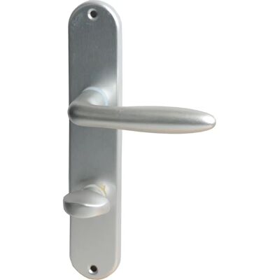 Alpertec Ray ii z aluminium - uchwyt na szczotkę WC - Drzwi łazienkowe - Srebro Alpertec Ray ii z aluminium - uchwyt na szczotkę WC - Drzwi łazienkowe - Srebro