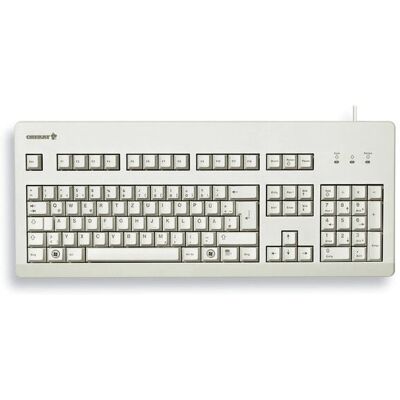 Klávesnice Cherry G80-3000 - QWERTZ, Šedá, 1,75m - Klávesnice Klávesnice Cherry G80-3000 - QWERTZ, Šedá, 1,75m - Klávesnice