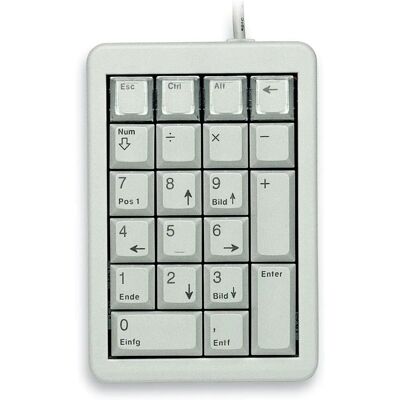 Cherry G84-4700 Számítógépes numerikus billentyűzet - USB - Világosszürke Cherry G84-4700 Számítógépes numerikus billentyűzet - USB - Világosszürke