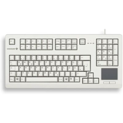 Cherry G80-11900 Keyboard with Touchpad - Durable, Ergonomic, USB Cherry G80-11900 Keyboard with Touchpad - Durable, Ergonomic, USB