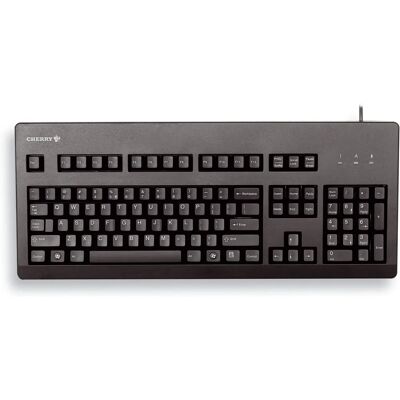CHERRY G80-3000 Keyboard - UK English - Black - Wired MX CHERRY G80-3000 Keyboard - UK English - Black - Wired MX