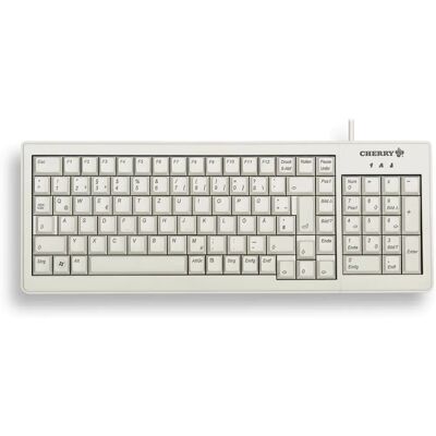 Cherry G84-5200 Kompakt Tangentbord - Kontor USB & PS/2 - Grå Cherry G84-5200 Kompakt Tangentbord - Kontor USB & PS/2 - Grå