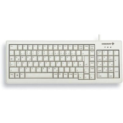 Cherry G84-5200 Kompakt Schweizer Hellgrau Tastatur - Tastatur Cherry G84-5200 Kompakt Schweizer Hellgrau Tastatur - Tastatur