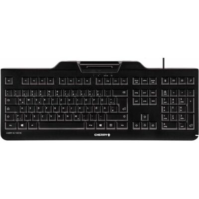 CHERRY KC 1000 SC USB Tastatur - Belgisches AZERTY Sicherheitsgerät CHERRY KC 1000 SC USB Tastatur - Belgisches AZERTY Sicherheitsgerät