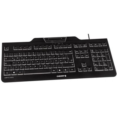 Klávesnice Cherry KC 1000 SC s čtečkou karet - Nordický černý Klávesnice Cherry KC 1000 SC s čtečkou karet - Nordický černý