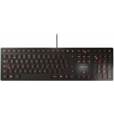 Modelo Cherry - Teclado USB fino em espanhol Modelo Cherry - Teclado USB fino em espanhol