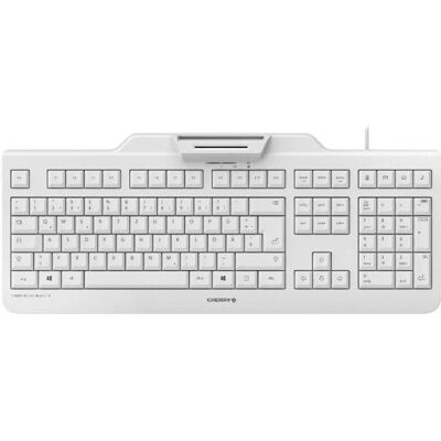 Cherry JK-A0400FR-0 Clavier Mécanique - Bureau USB QWERTZ Blanc - Publicité Cherry JK-A0400FR-0 Clavier Mécanique - Bureau USB QWERTZ Blanc - Publicité