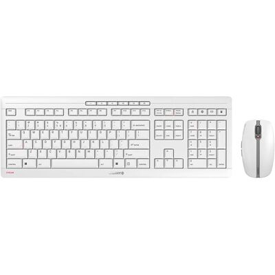 Cherry Stream - Draadloos toetsenbord en muis set - Grijs Cherry Stream - Draadloos toetsenbord en muis set - Grijs