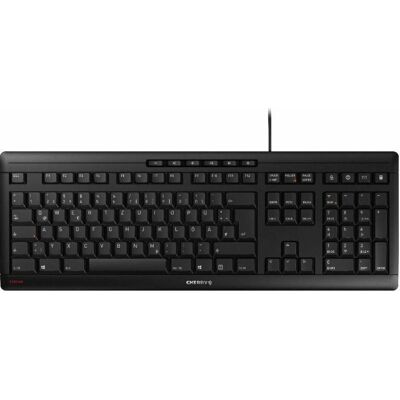 Cherry - Tastiera di livello base Nera - USB QWERTZ Ceco, Slovacco Cherry - Tastiera di livello base Nera - USB QWERTZ Ceco, Slovacco