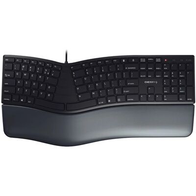 Cherry KC 4500 ERGO Keyboard - Ergonomic USB QWERTY Black Cherry KC 4500 ERGO Keyboard - Ergonomic USB QWERTY Black
