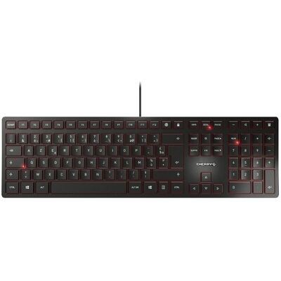 CHERRY KC 6000 Slim Tangentbord - AZERTY Belgisk - Svart CHERRY KC 6000 Slim Tangentbord - AZERTY Belgisk - Svart