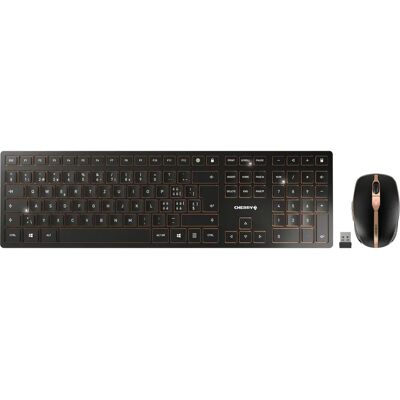 Cherry DW 9100 SLIM Clavier et Souris Sans Fil - QWERTZ Suisse - Publicité Cherry DW 9100 SLIM Clavier et Souris Sans Fil - QWERTZ Suisse - Publicité