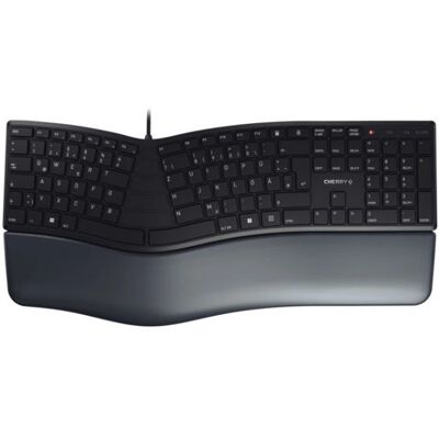 Klawiatura Cherry JK-4500ES-2 Czarna Hiszpańska QWERTY - Klawiatura Klawiatura Cherry JK-4500ES-2 Czarna Hiszpańska QWERTY - Klawiatura