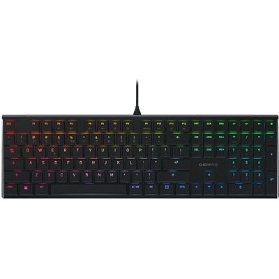 Teclado Cherry MX 10.0N RGB - Negro - USB Universal - US/Internacional - QWERTY Teclado Cherry MX 10.0N RGB - Negro - USB Universal - US/Internacional - QWERTY