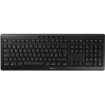 Teclado inalámbrico CHERRY - RF + USB QWERTZ Suizo Negro Teclado inalámbrico CHERRY - RF + USB QWERTZ Suizo Negro
