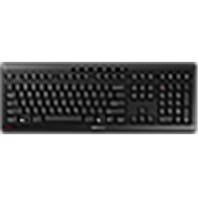 Cherry Stream Draadloos Toetsenbord - RF + USB - Zwart Cherry Stream Draadloos Toetsenbord - RF + USB - Zwart