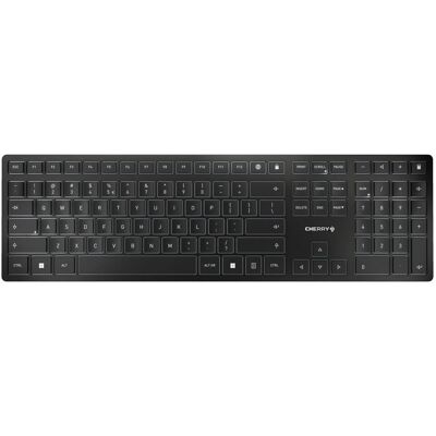 Cherry KW 9100 SLIM draadloos Bluetooth-toetsenbord - Zwart Cherry KW 9100 SLIM draadloos Bluetooth-toetsenbord - Zwart