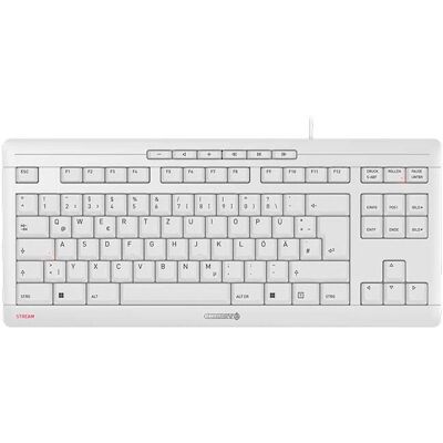 Cherry White TKL Keyboard - German Layout - Silent Switches Cherry White TKL Keyboard - German Layout - Silent Switches